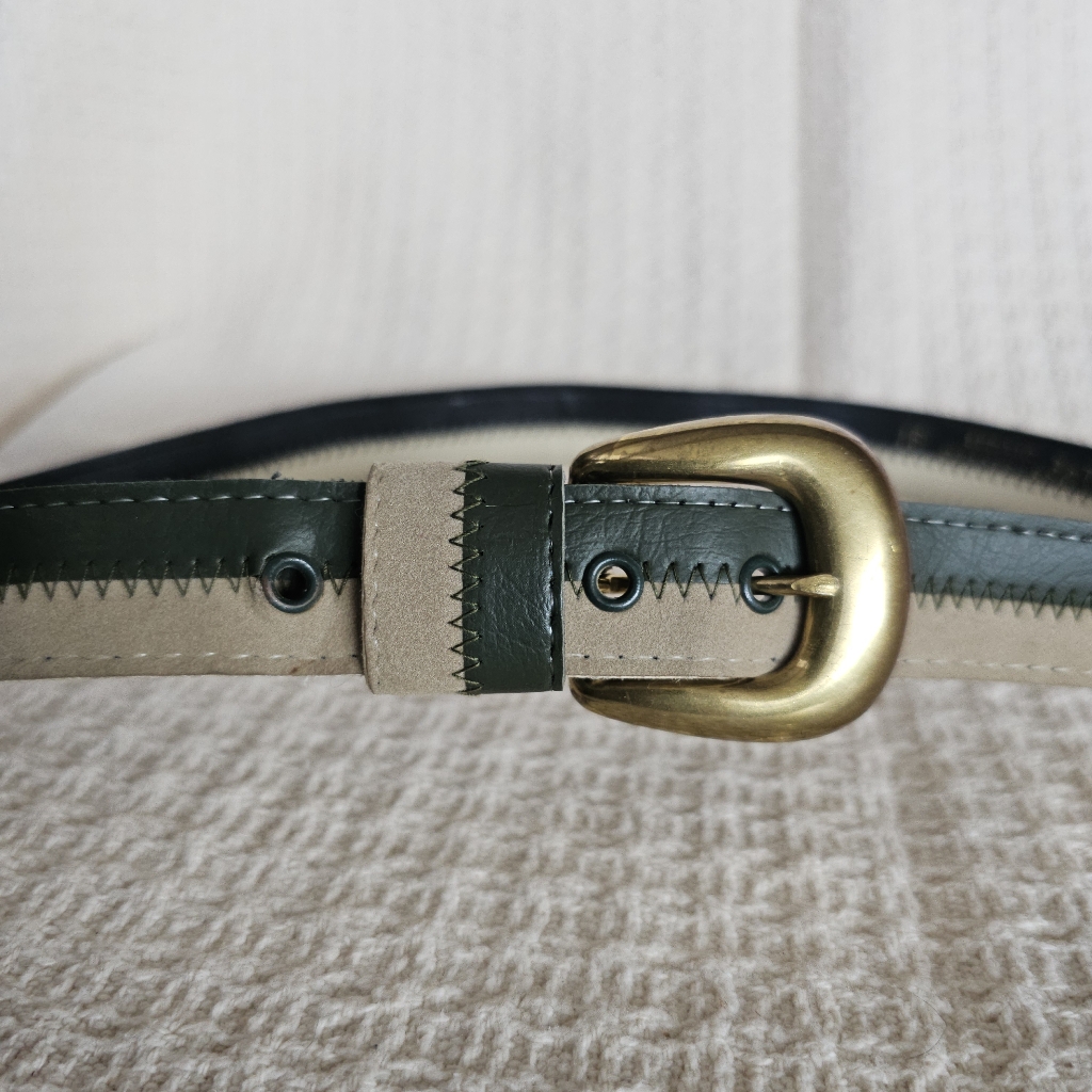 Vintage Lee-Vic Two-Tone Belt